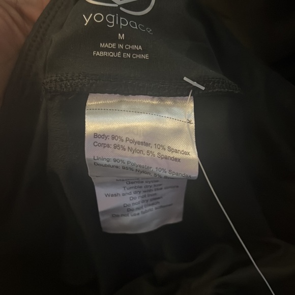 Yogipace Black Athletic Tennis Skort Skirt NWT - Picture 7 of 7